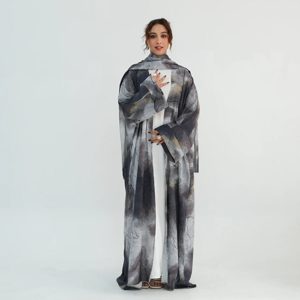Ines Marble Abaya