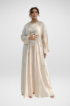 Zoya Bow Abaya Set