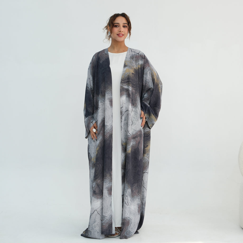 Ines Marble Abaya