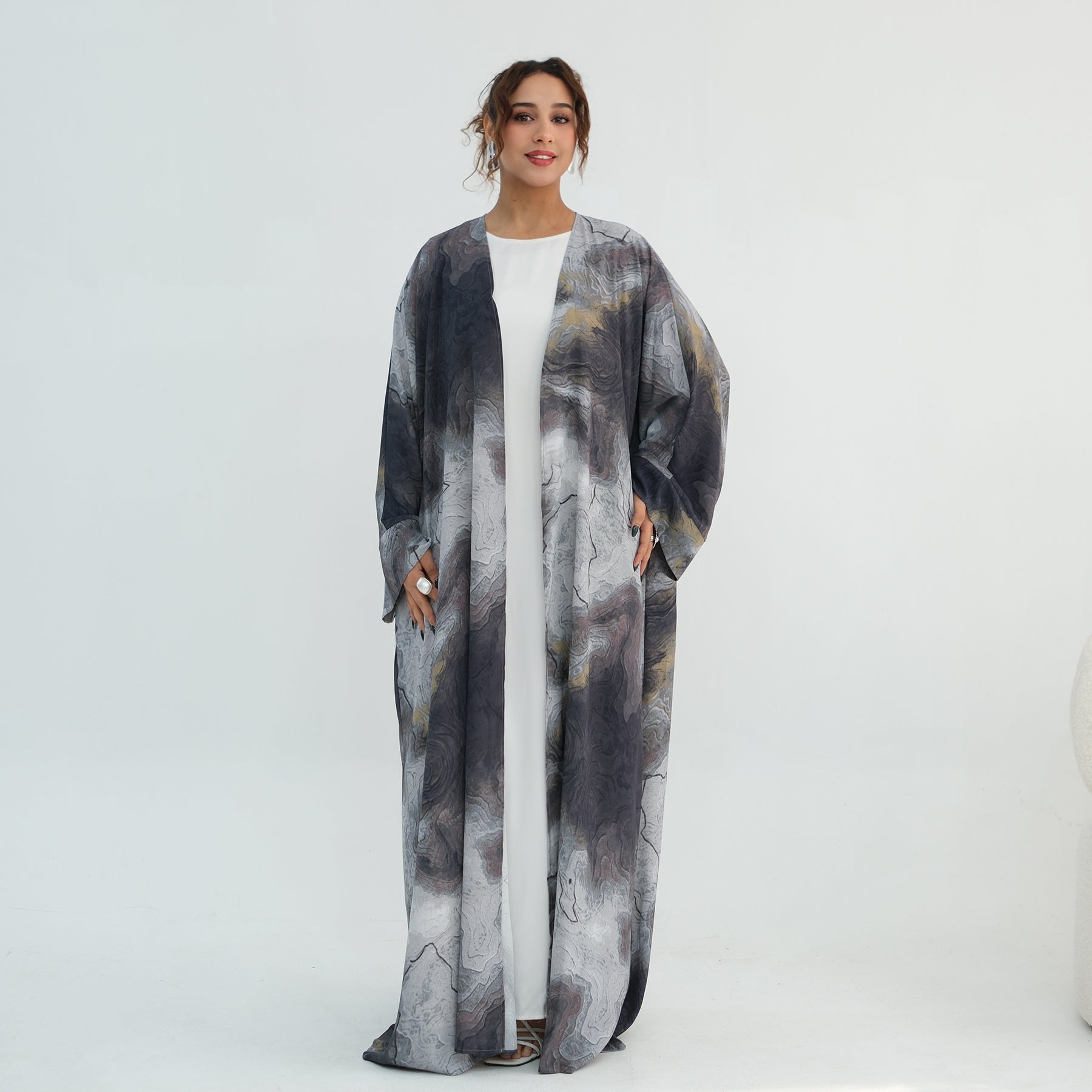 Ines Marble Abaya