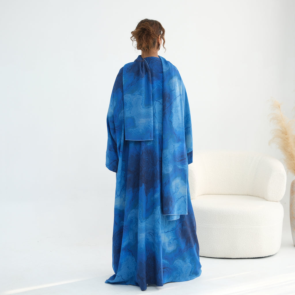 Ines Marble Abaya