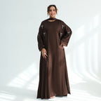 Zoya Bow Abaya Set