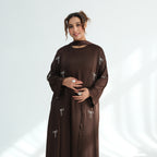 Zoya Bow Abaya Set