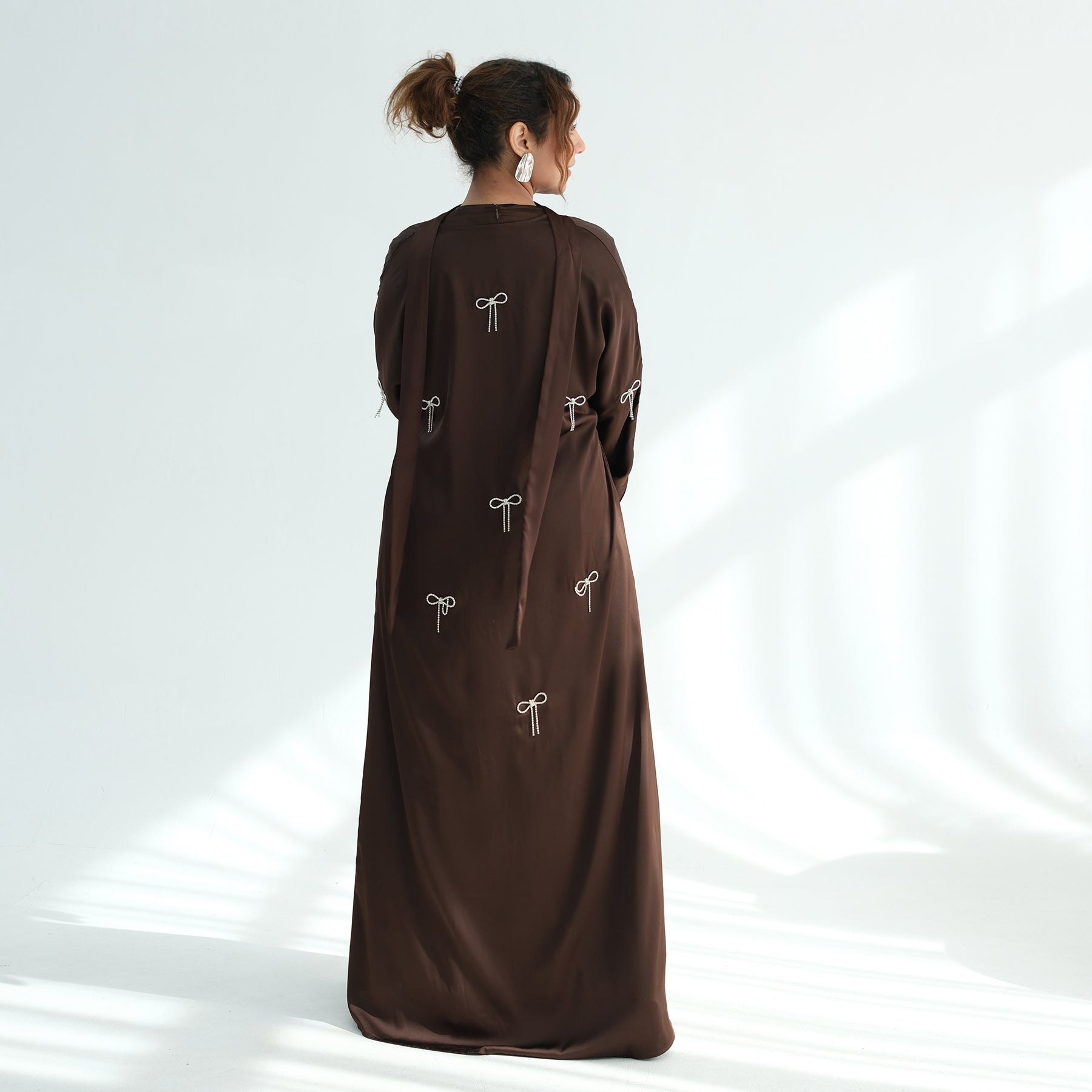 Zoya Bow Abaya Set