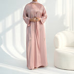 Zoya Bow Abaya Set