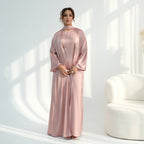 Zoya Bow Abaya Set