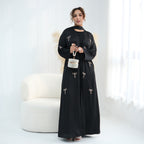 Zoya Bow Abaya Set