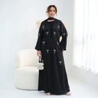 Zoya Bow Abaya Set