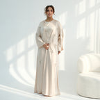 Zoya Bow Abaya Set