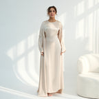 Zoya Bow Abaya Set