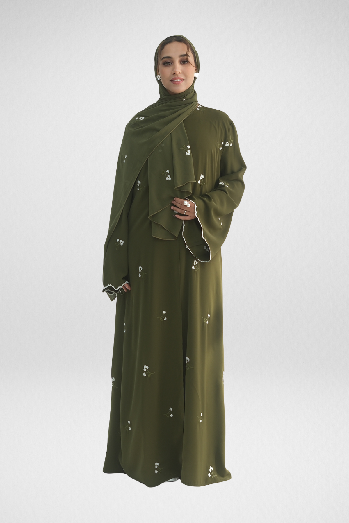 Widad Motif Abaya